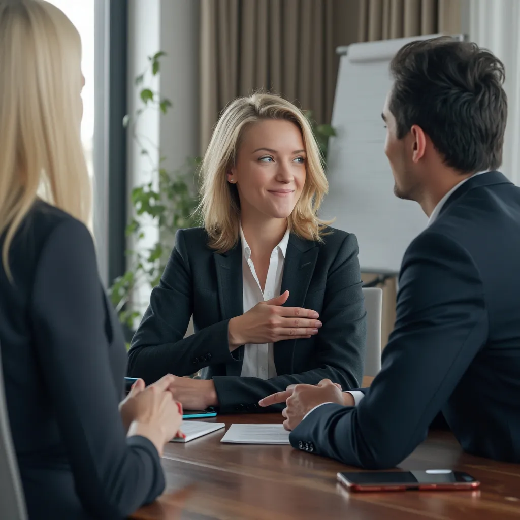Sesión de estrategia con equipo directivo